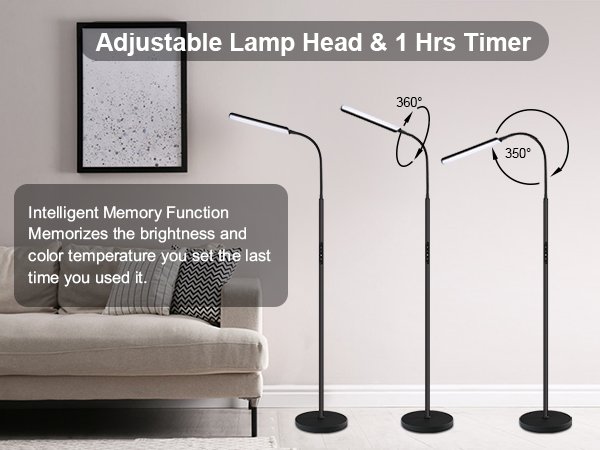 Dimunt LED Floor Lamp Review: Secret to Perfect Lighting You’ve Been Missing! || luxurylivingspot.com