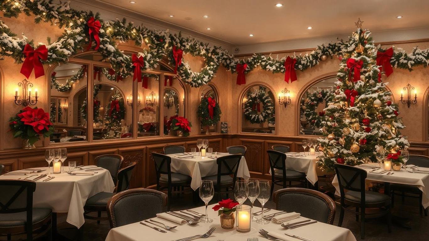 Mario's Place, Riverside, Inland Empire | Magical Restaurants Decorated for Christmas 2024 in the Inland Empire || luxurylivingspot.com