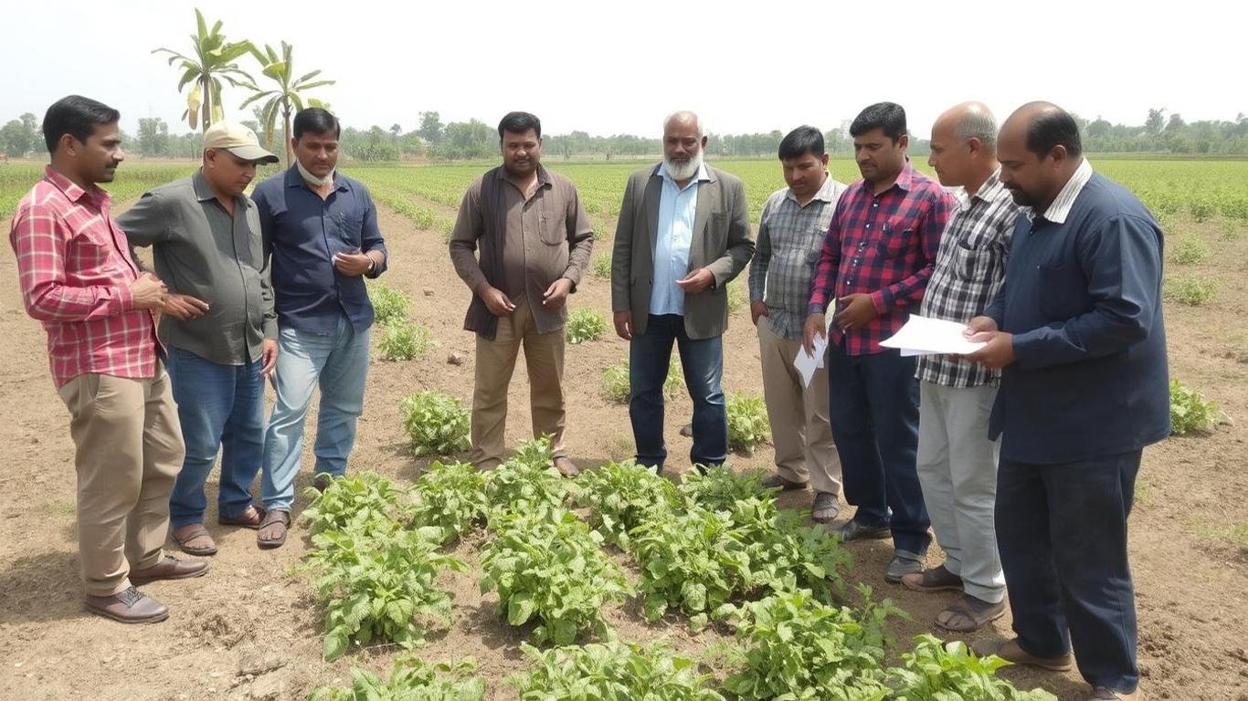 Smart agricultural technology, including drones and sensors monitoring crops