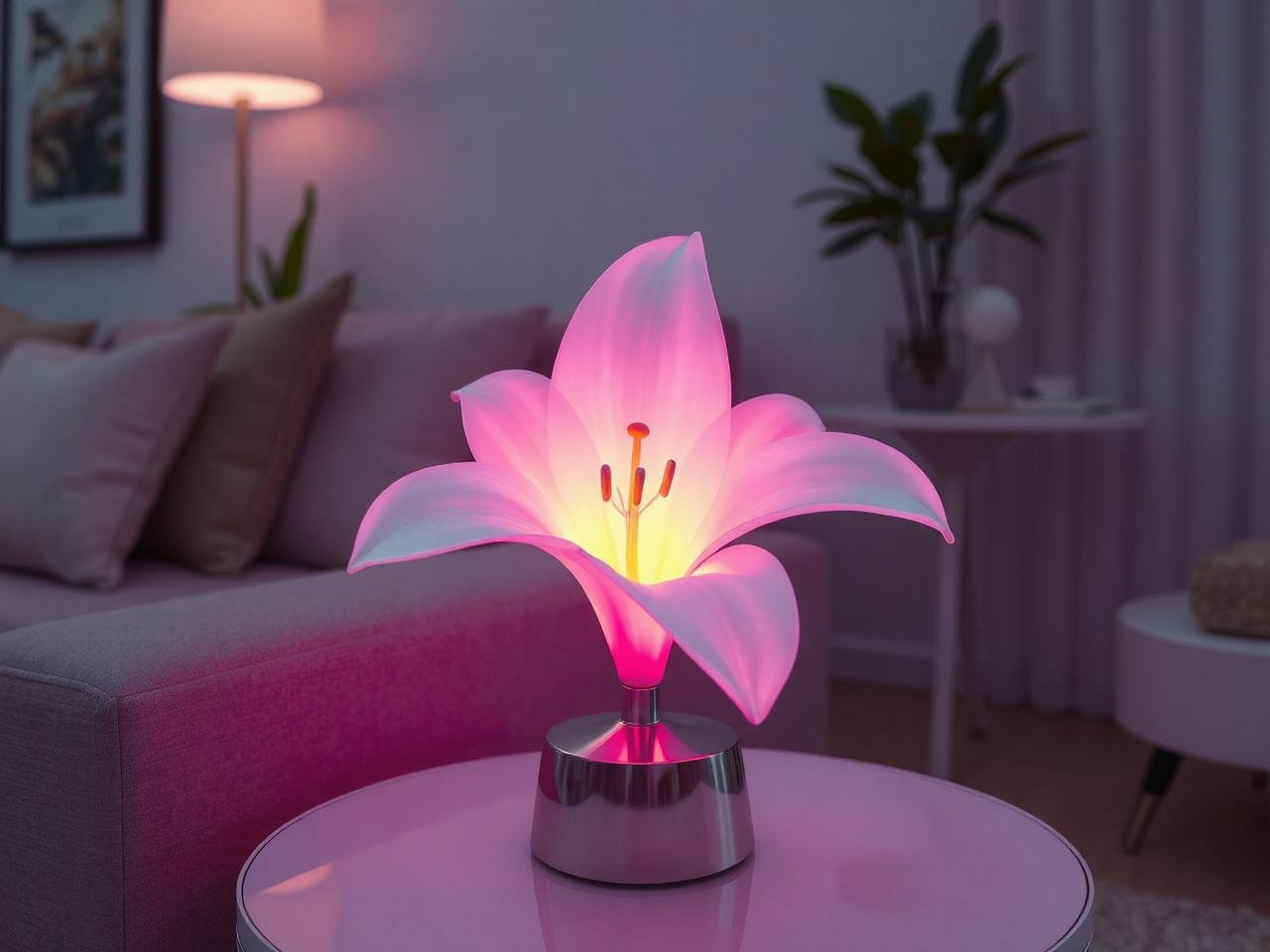 10+ Best Karma Home Flower Lamps to Light Up Your Space || luxurylivingspot.com