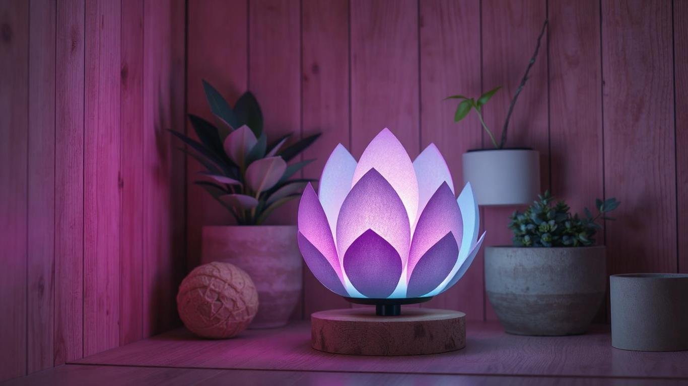 10+ Best Karma Home Flower Lamps to Light Up Your Space || luxurylivingspot.com