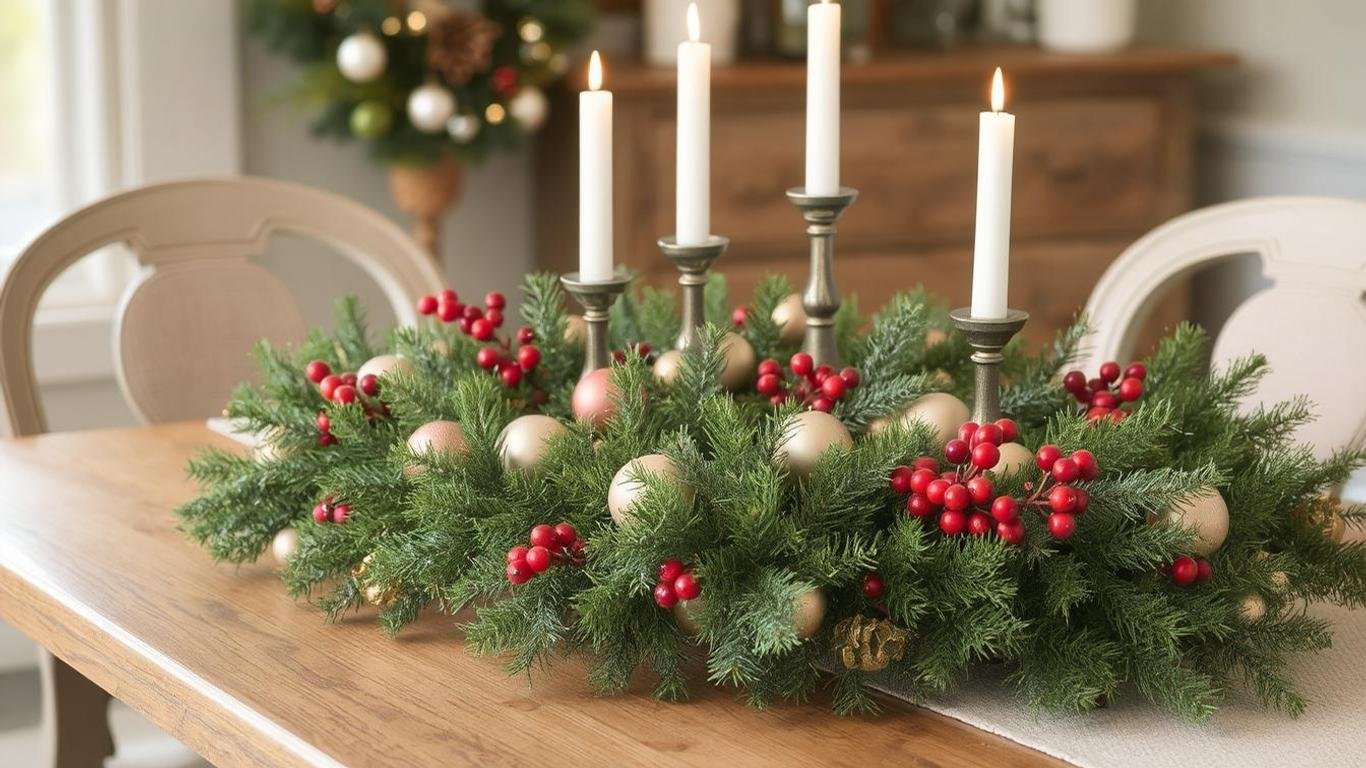 Top 10 Christmas Faux Cedar Garlands to Transform Your Space into a Cozy Holiday Haven || luxurylivingspot.com