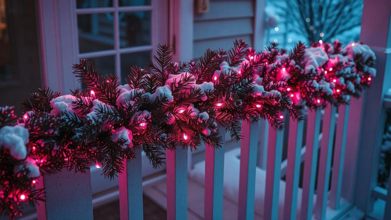 Top 10 Christmas Faux Cedar Garlands to Transform Your Space into a Cozy Holiday Haven || luxurylivingspot.com