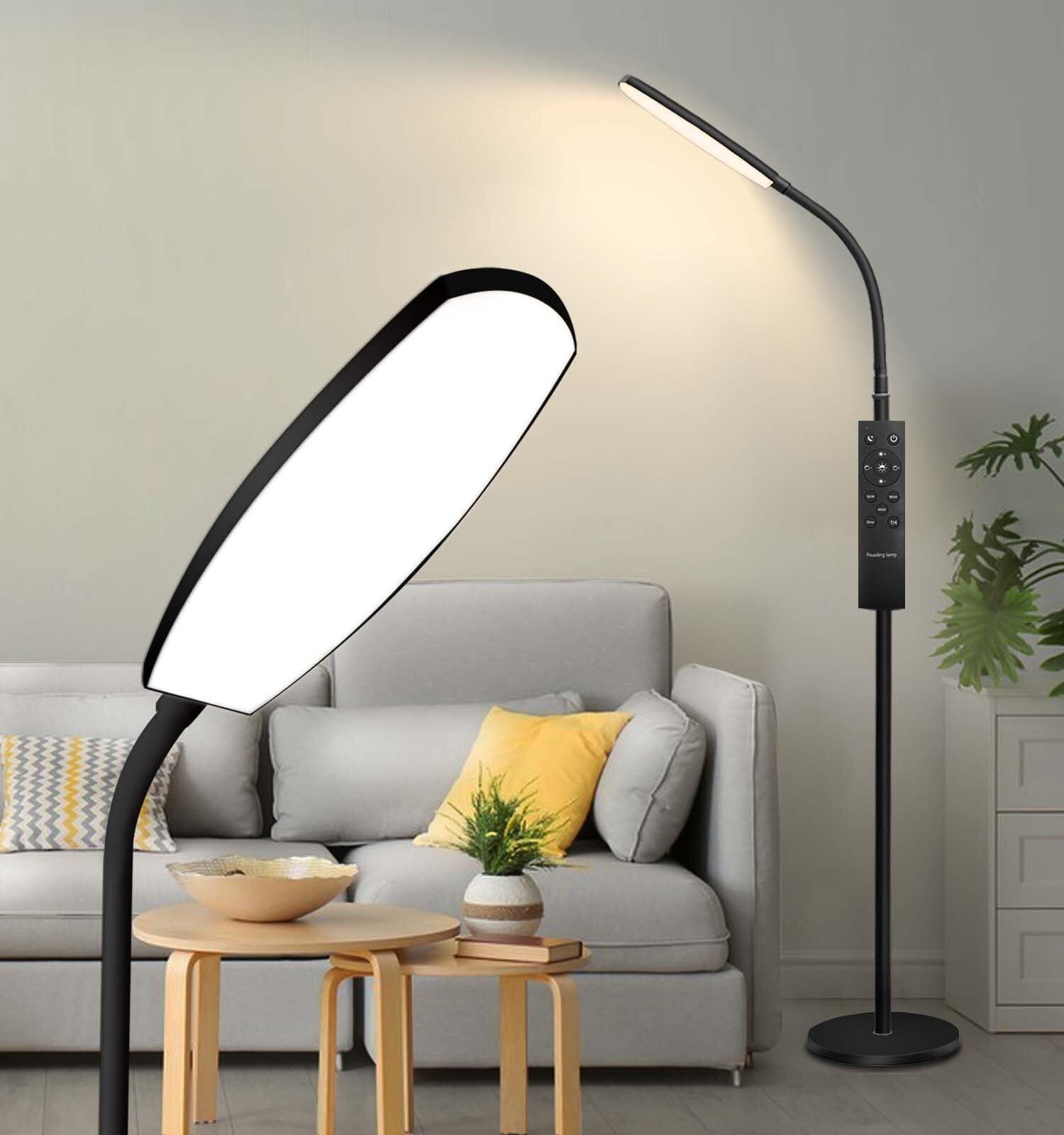 Dimunt LED Floor Lamp Bright Lighting Review: Secret to Perfect Lighting You’ve Been Missing! || luxurylivingspot.com