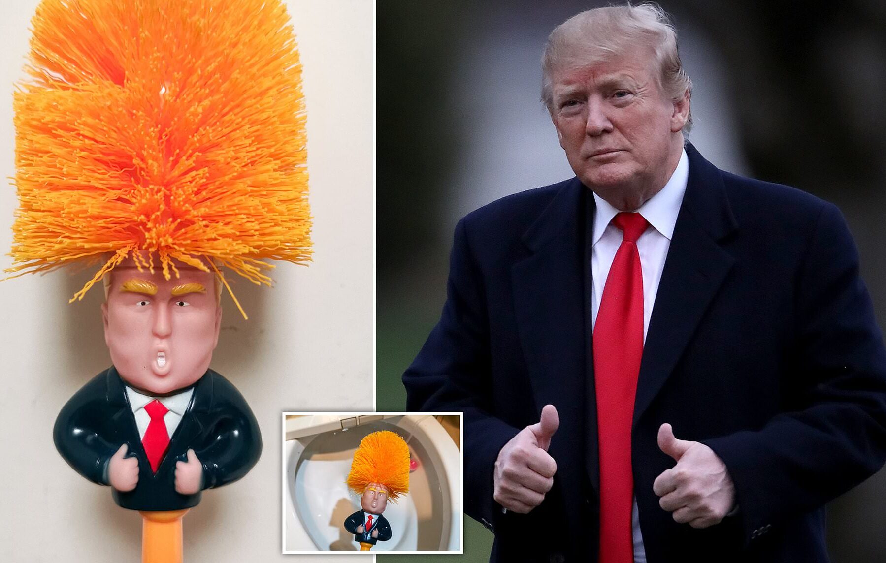 7 Best Donald Trump Toilet Bowl Brushes: Hilarious Bathroom Accessory Taking Over Amazon!