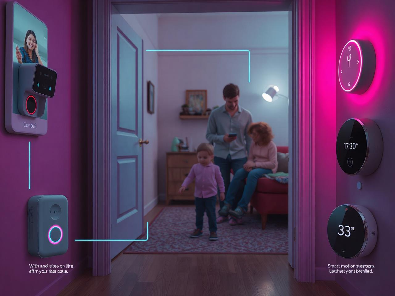 Indoor Security Cameras with Two-Way Communication Example: Wyze Cam v3 The Wyze Cam v3 provides high-definition video streaming and two-way audio communication, allowing parents to monitor children and communicate with them remotely. Its motion detection feature sends instant alerts to connected devices when unexpected movement is detected, ensuring prompt responses to potential safety concerns. The camera's night vision capability ensures clear visibility even in low-light conditions, making it ideal for monitoring children's rooms during the nighttime.