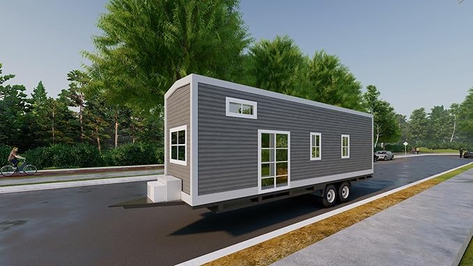 Tiny Home On Wheels With Clerestory Windows